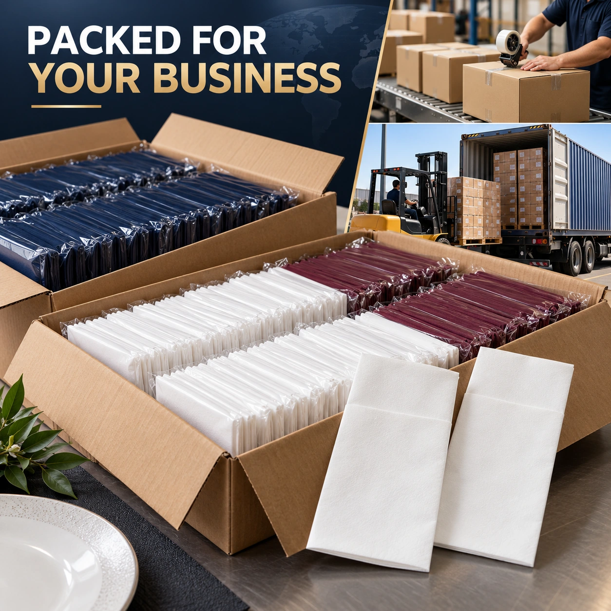Bulk packaging and dispatch presentation concept